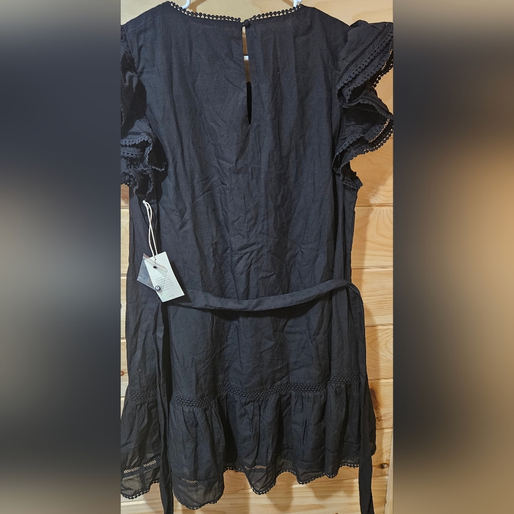 NWT Tularosa Black Dress Size L - Picture 8 of 8